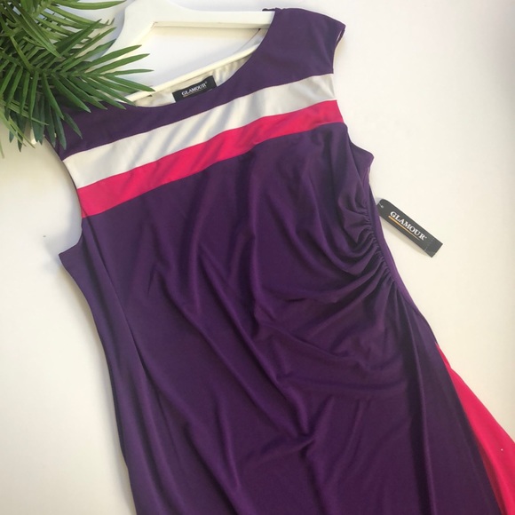 Glamour Dresses & Skirts - NWT Glamour women’s purple dress size 14